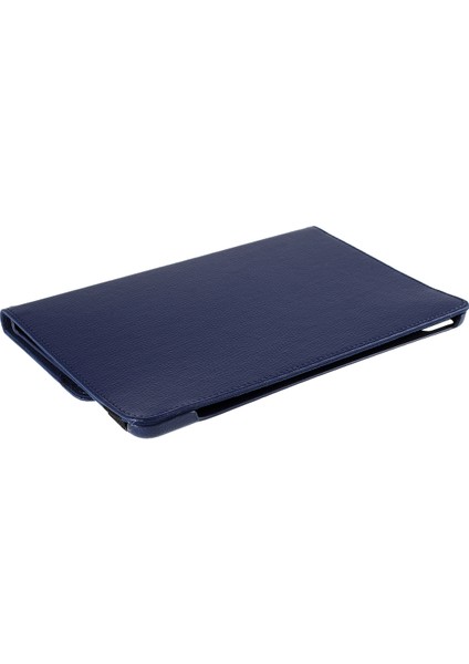 Litchi Texture 360 ​​derece Döner Standlı Deri Kılıf Huawei Matepad Pro Için 10,8 Inç-Koyu Mavi (Yurt Dışından)