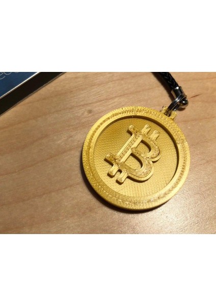 Yeni Bitcoin Anahtarlık Sarı 2734659