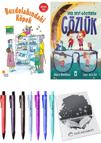 Her Şeyi Gösteren Gözlük ve Buzdolabındaki Köpek 2li Set