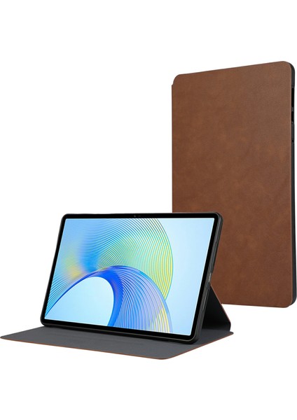Honor Pad X9/pad X8 Pro Tablet Kılıfı Deri+Tpu Çift Katmanlı Koruma Kapağı-Kahverengi (Yurt Dışından)