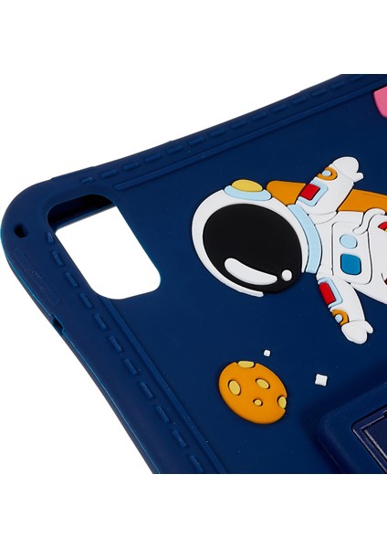 Huawei Matepad 10.4(2020)/(2022)/HONOR V6 Kickstand Tablet Kılıfı Karikatür Evren Uzay Desen Çizilmez Silikon Kapak Için (Yurt Dışından) indirimleri