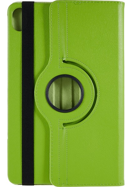 Honor Pad 8 Için Drop-Proof Anti-Şok Deri Tablet Kılıfı 360 Derece Dönen Stand-Yeşil Koruyucu Kapak (Yurt Dışından)