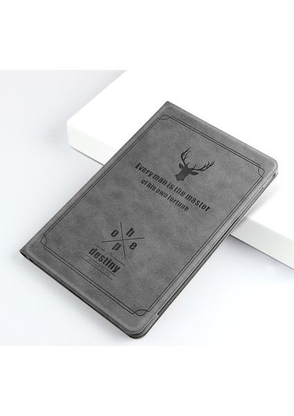 Honor Pad V8 Geyik Desenli Tablet Kılıfı Pu Deri + Pc Standı Kapağı-Gri (Yurt Dışından) indirimleri