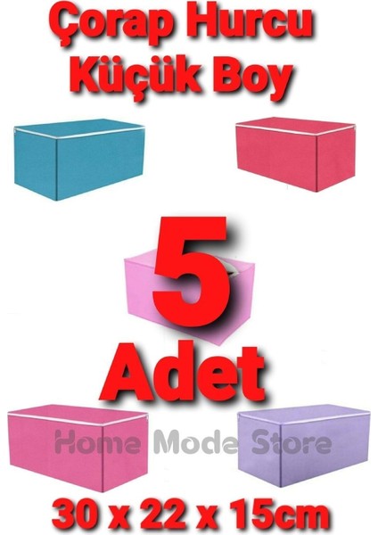 Store 5li Çorap Hurcu ve Düzenleyici Küçük Boy