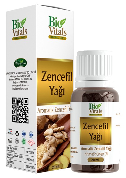 Zencefil Yağı 20 ml