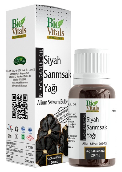 Siyah Sarımsak Yağı 20 ml