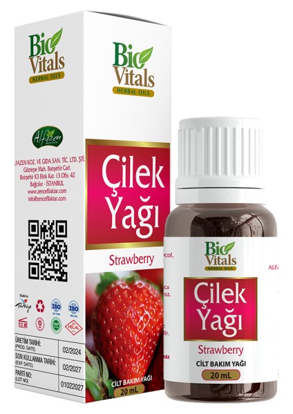 Çilek Yağı 20 ml