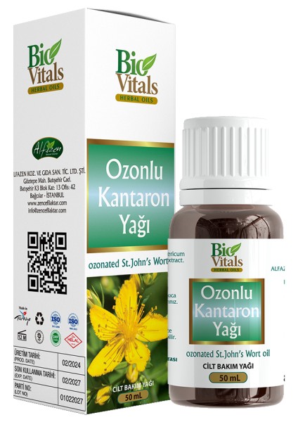 Ozonlu Kantaron Yağı 50 ml