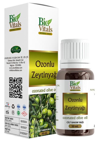 Ozonlu Zeytin Yağı 50 ml