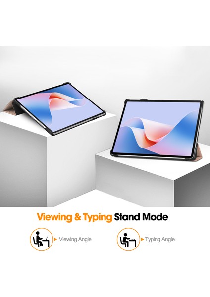 Huawei Matepad 11.5 S Kılıf Için Otomatik Uyandırma/uyku Üç Katlı Stand Deri Tablet Kapağı-Gül Altın (Yurt Dışından) fırsatları