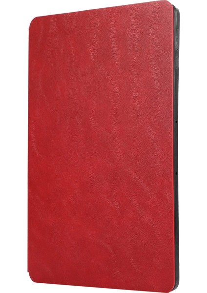 Honor Pad 9 Için Kılıf Çizilmez Pu Deri Otomatik Uyku/uyandırma Tablet Kapağı-Kırmızı (Yurt Dışından) indirimleri