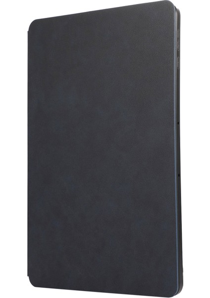 Honor Pad 9 Için Kılıf Çizilmez Pu Deri Otomatik Uyku/uyandırma Tablet Kapağı-Mavi (Yurt Dışından)