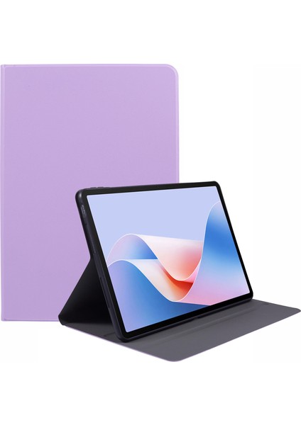 Huawei Matepad 11.5 S Kılıf Için Pu Deri Katlanır Stand Tablet Koruyucu Kapak-Mor (Yurt Dışından)