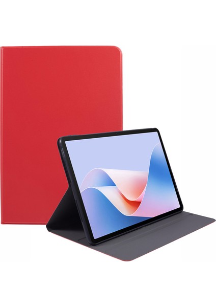 Huawei Matepad 11.5 S Kılıf Için Pu Deri Katlanır Stand Tablet Koruyucu Kapak-Kırmızı (Yurt Dışından)