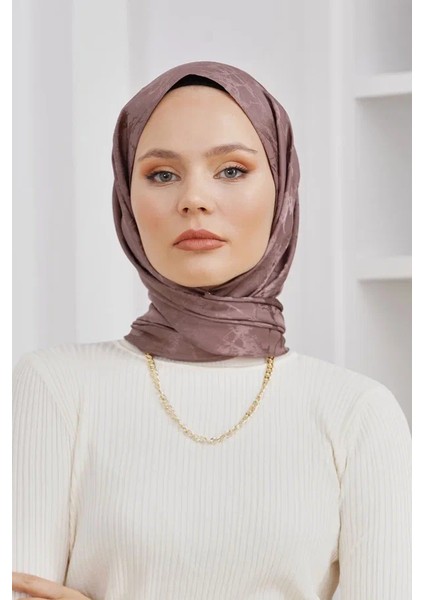Vizon Loryan Scarf Jakar Mermer Desen Şal