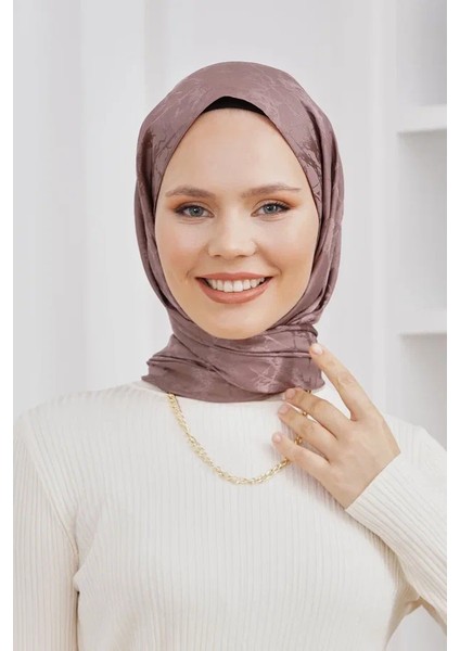 Vizon Loryan Scarf Jakar Mermer Desen Şal