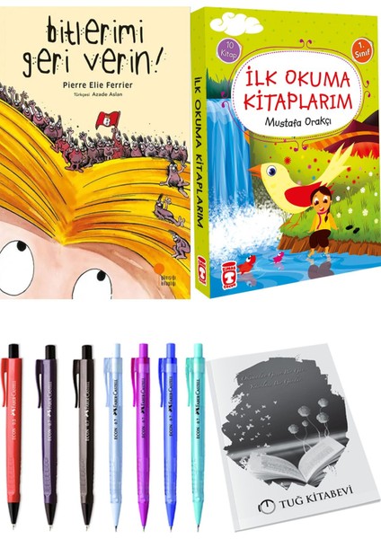 İlk Okuma Kitaplarım 10 Kitap ve Bitlerimi Geri Verin! 2li Set