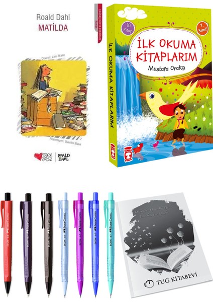 İlk Okuma Kitaplarım 10 Kitap ve Matilda 2li Set