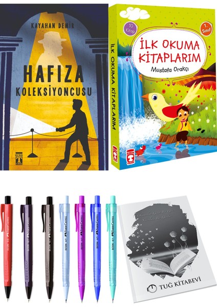 İlk Okuma Kitaplarım 10 Kitap ve Hafıza Koleksiyoncusu 2li Set