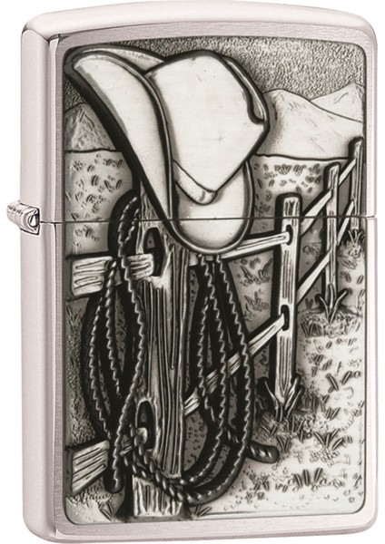 Resting Cowboy Çakmak Rüzgar Geçirmez Çelik Yapı ile Uzun Süreli Kullanım 24879-000004 fiyatları