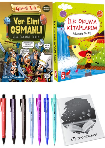 İlk Okuma Kitaplarım 10 Kitap ve Ver Elini Osmanlı 2li Set