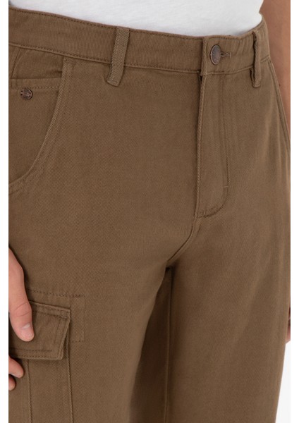 Erkek Haki Pantolon (Kanvas-Chino) 50297758-Vr027