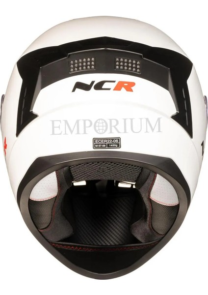 Rapid Siyah Camlı Kapalı Kask (Ece Belgeli)