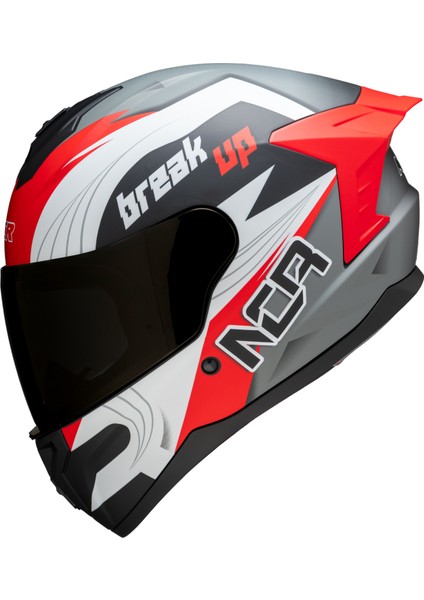 Rapid Siyah Camlı Kapalı Kask (Ece Belgeli)