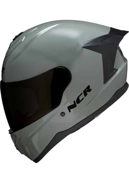 Rapid Siyah Camlı Kapalı Kask (Ece Belgeli)