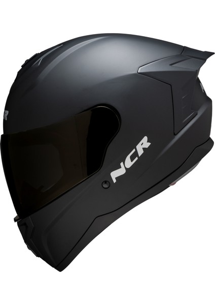 Rapid Siyah Camlı Kapalı Kask (Ece Belgeli)