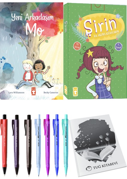 Şirin İlk Okuma Kitaplarım 10 Kitap ve Yeni Arkadaşım Mo 2li Set