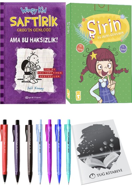 Şirin İlk Okuma Kitaplarım 10 Kitap ve Saftirik 5 Ama Bu Haksızlık! 2li Set