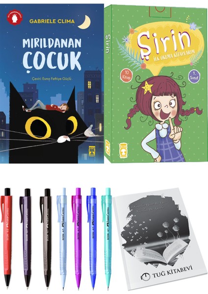 Şirin İlk Okuma Kitaplarım 10 Kitap ve Mırıldanan Çocuk 2li Set