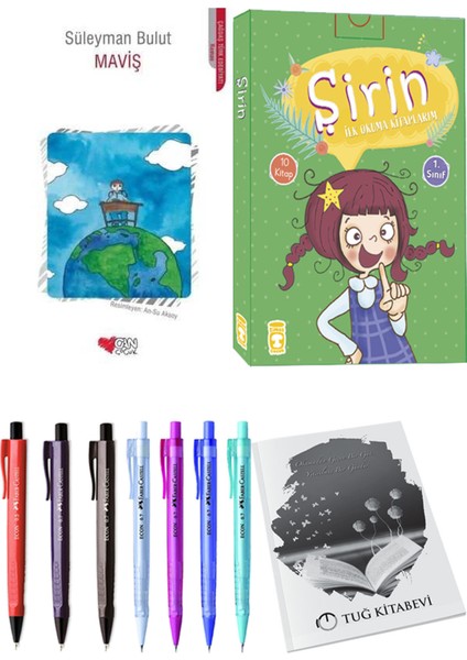 Şirin İlk Okuma Kitaplarım 10 Kitap ve Maviş 2li Set