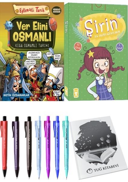 Şirin İlk Okuma Kitaplarım 10 Kitap ve Ver Elini Osmanlı 2li Set