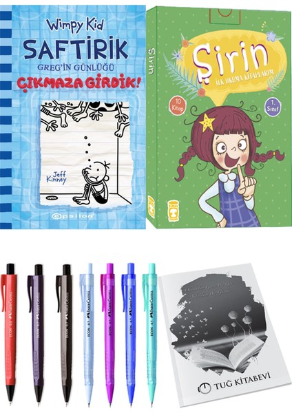 Şirin İlk Okuma Kitaplarım 10 Kitap ve Saftirik 15 Çıkmaza Girdik! 2li Set
