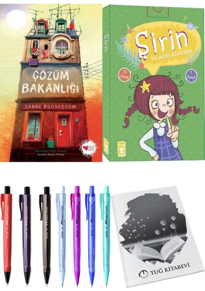 Şirin İlk Okuma Kitaplarım 10 Kitap ve Çözüm Bakanlığı 2li Set