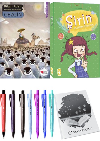 Şirin İlk Okuma Kitaplarım 10 Kitap ve Gezgin 2li Set