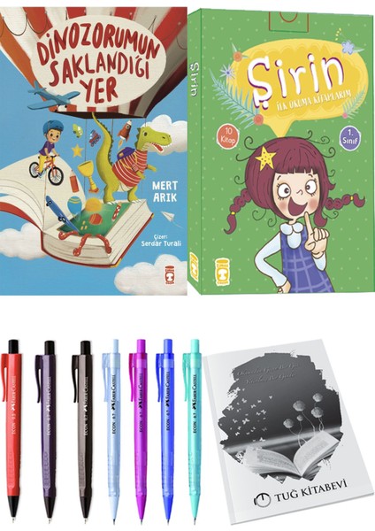 Şirin İlk Okuma Kitaplarım 10 Kitap ve Dinazorumun Saklandığı Yer 2li Set