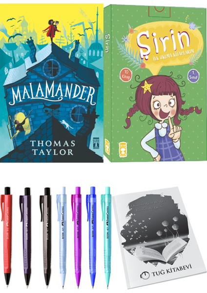 Şirin İlk Okuma Kitaplarım 10 Kitap ve Malamander 2li Set