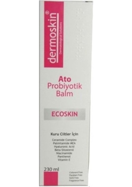 Ato Probiyotik Balm Çok Kuru Ciltler Için Ipeksi Yapılı Balm 230 ml