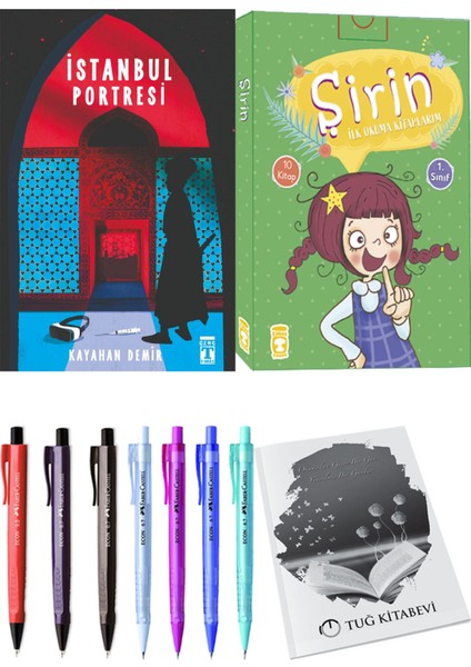 Şirin İlk Okuma Kitaplarım 10 Kitap ve Istanbul Portresi 2li Set