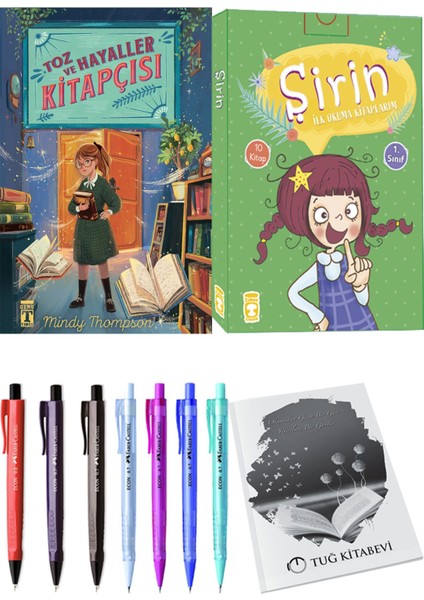 Şirin İlk Okuma Kitaplarım 10 Kitap ve Toz ve Hayaller Kitapçısı 2li Set