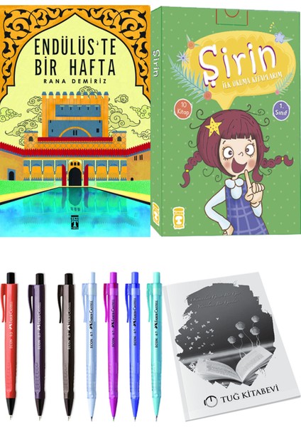 Şirin İlk Okuma Kitaplarım 10 Kitap ve Endülüs'te Bir Hafta 2li Set