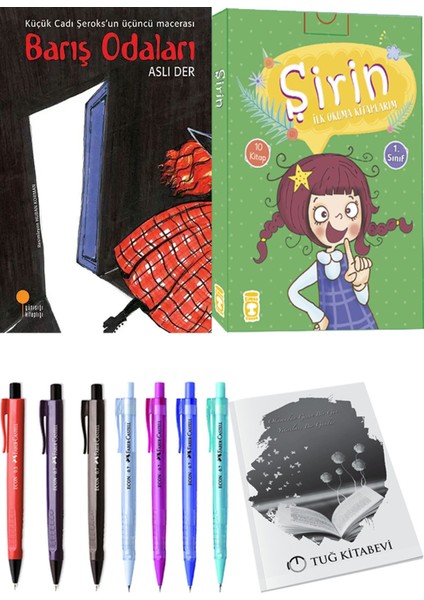 Şirin İlk Okuma Kitaplarım 10 Kitap ve Barış Odaları 2li Set