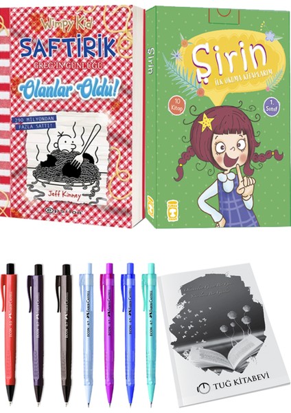 Şirin İlk Okuma Kitaplarım 10 Kitap ve Saftirik 19 Olanlar Oldu! 2li Set
