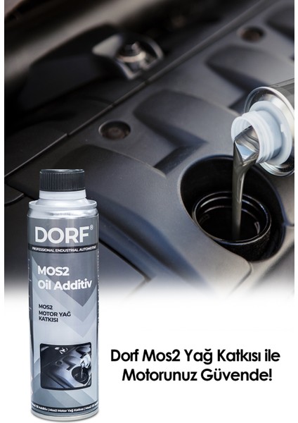 Mos2 Motor Yağ Katkısı 300ML Made In Germany