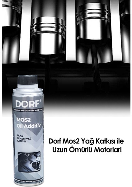 Mos2 Motor Yağ Katkısı 300ML Made In Germany