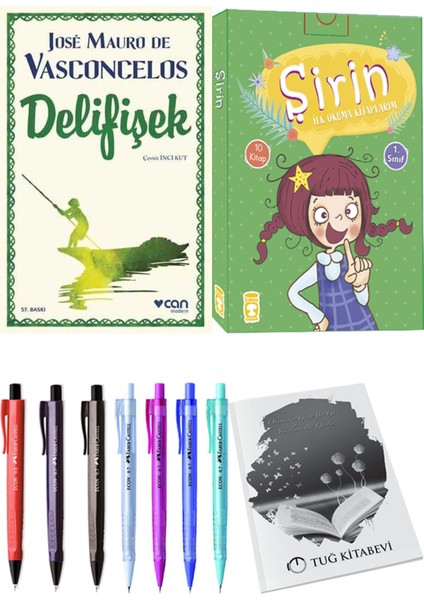 Şirin İlk Okuma Kitaplarım 10 Kitap ve Delifişek 2li Set