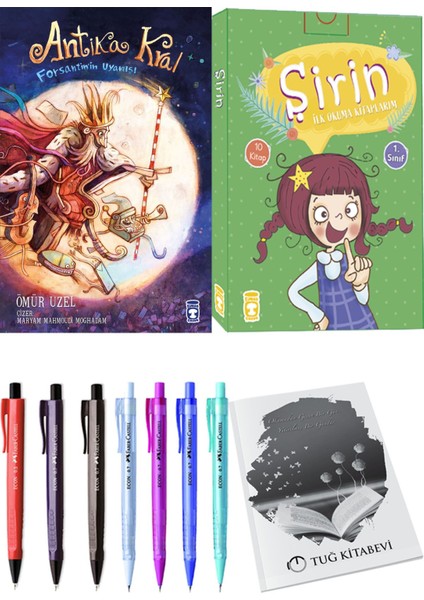 Şirin İlk Okuma Kitaplarım 10 Kitap ve Antika Kral Forsantin'in Uyanışı 2li Set